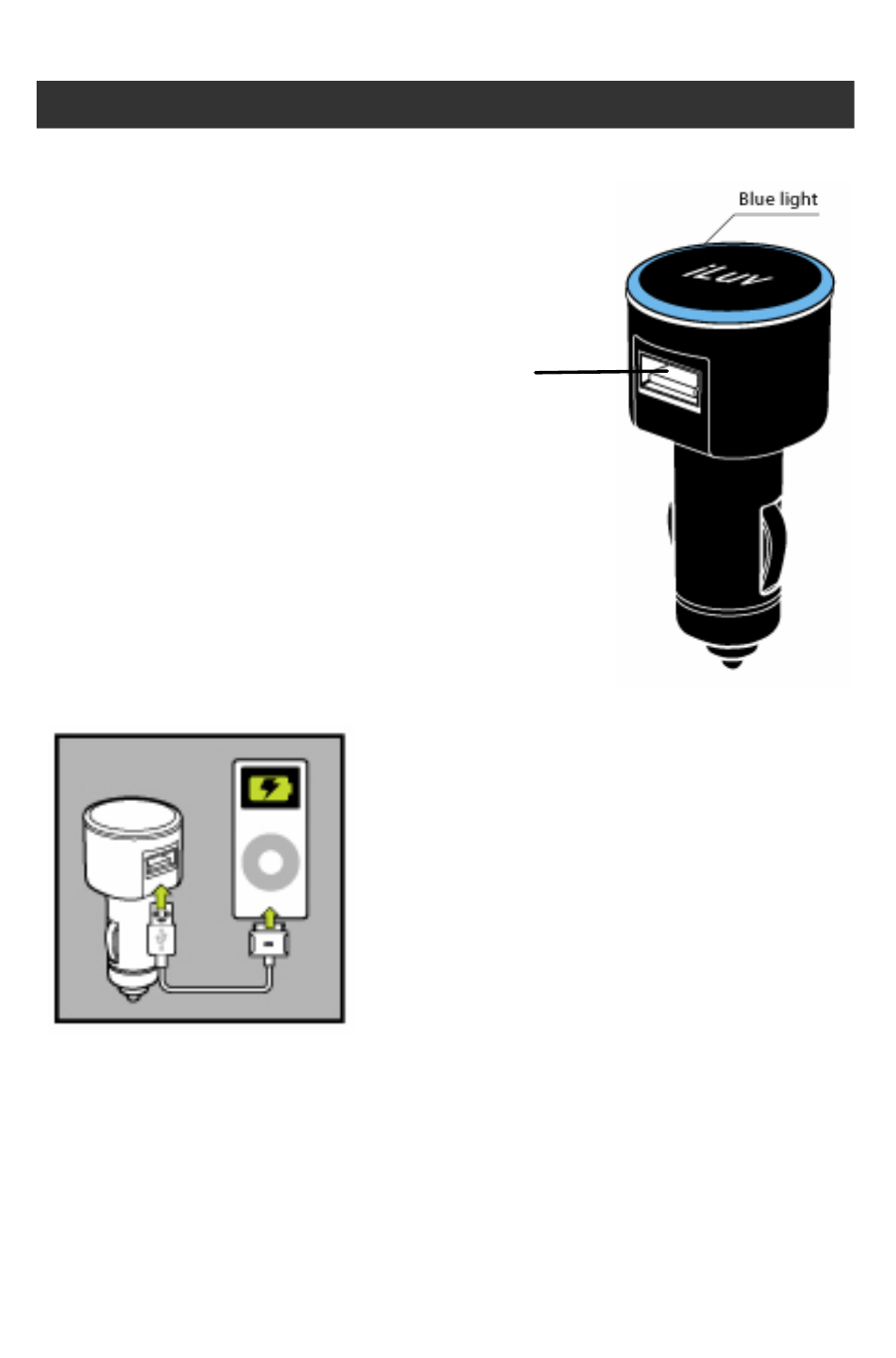 Operational instructions, Connecting the i109 | Iluv i109 User Manual | Page 6 / 8