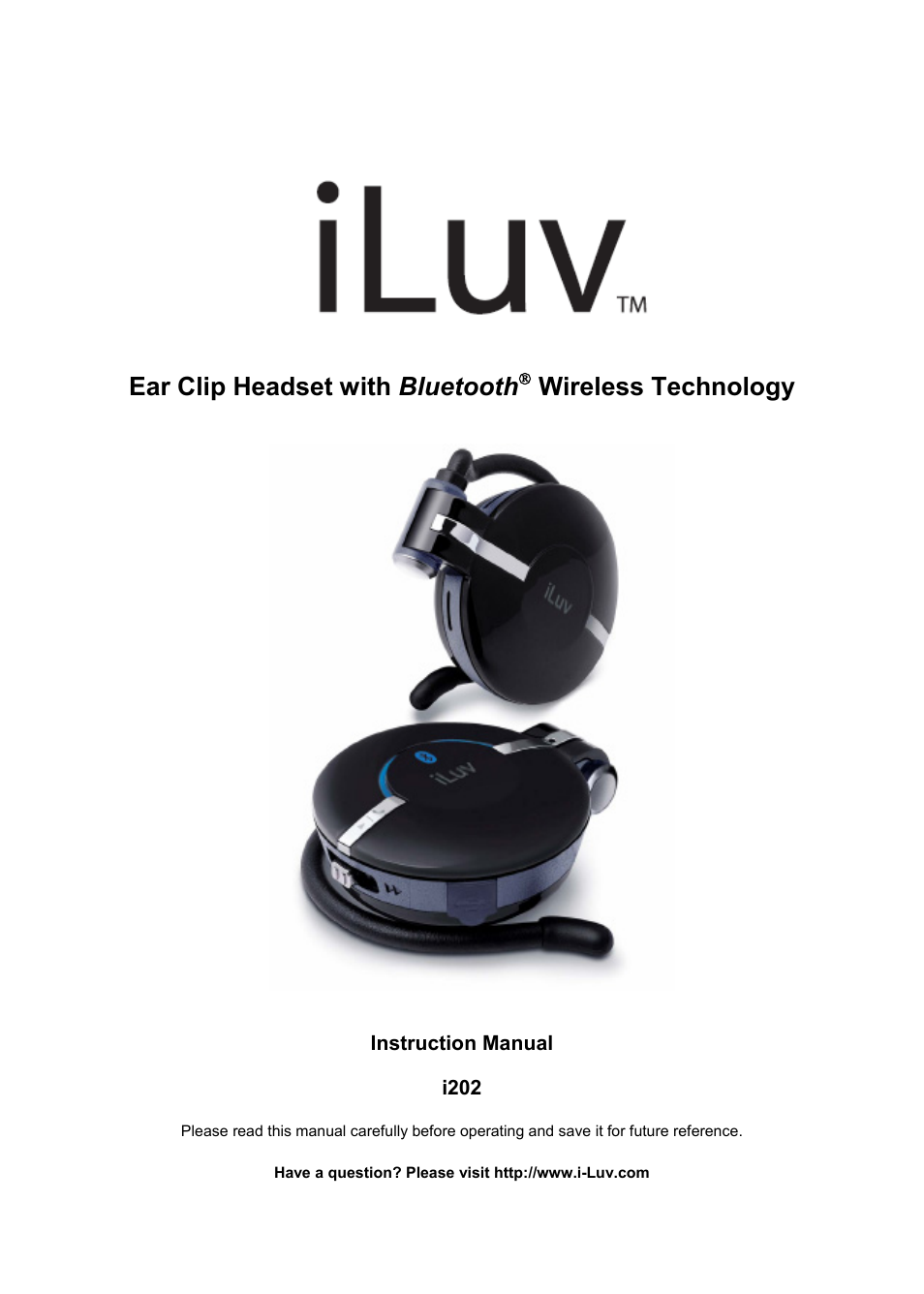 Iluv i202 User Manual | 20 pages