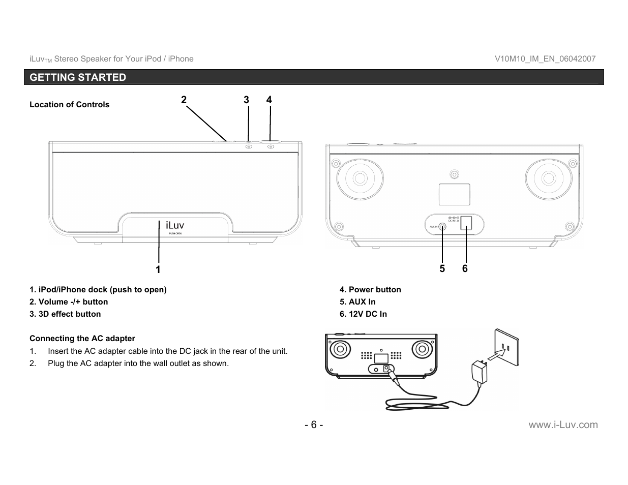 Iluv I189 User Manual | Page 7 / 12