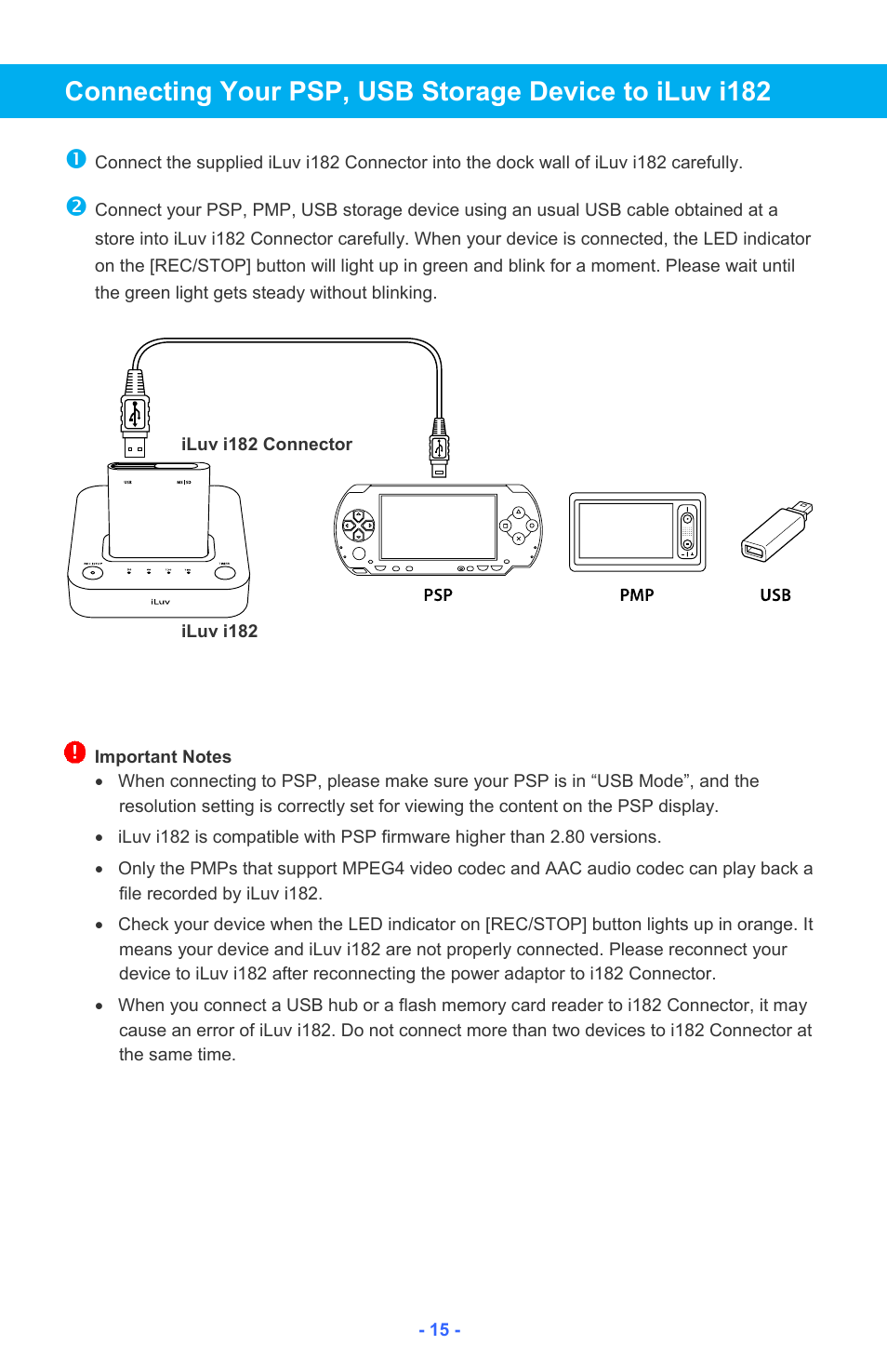 Iluv i182 User Manual | Page 16 / 41