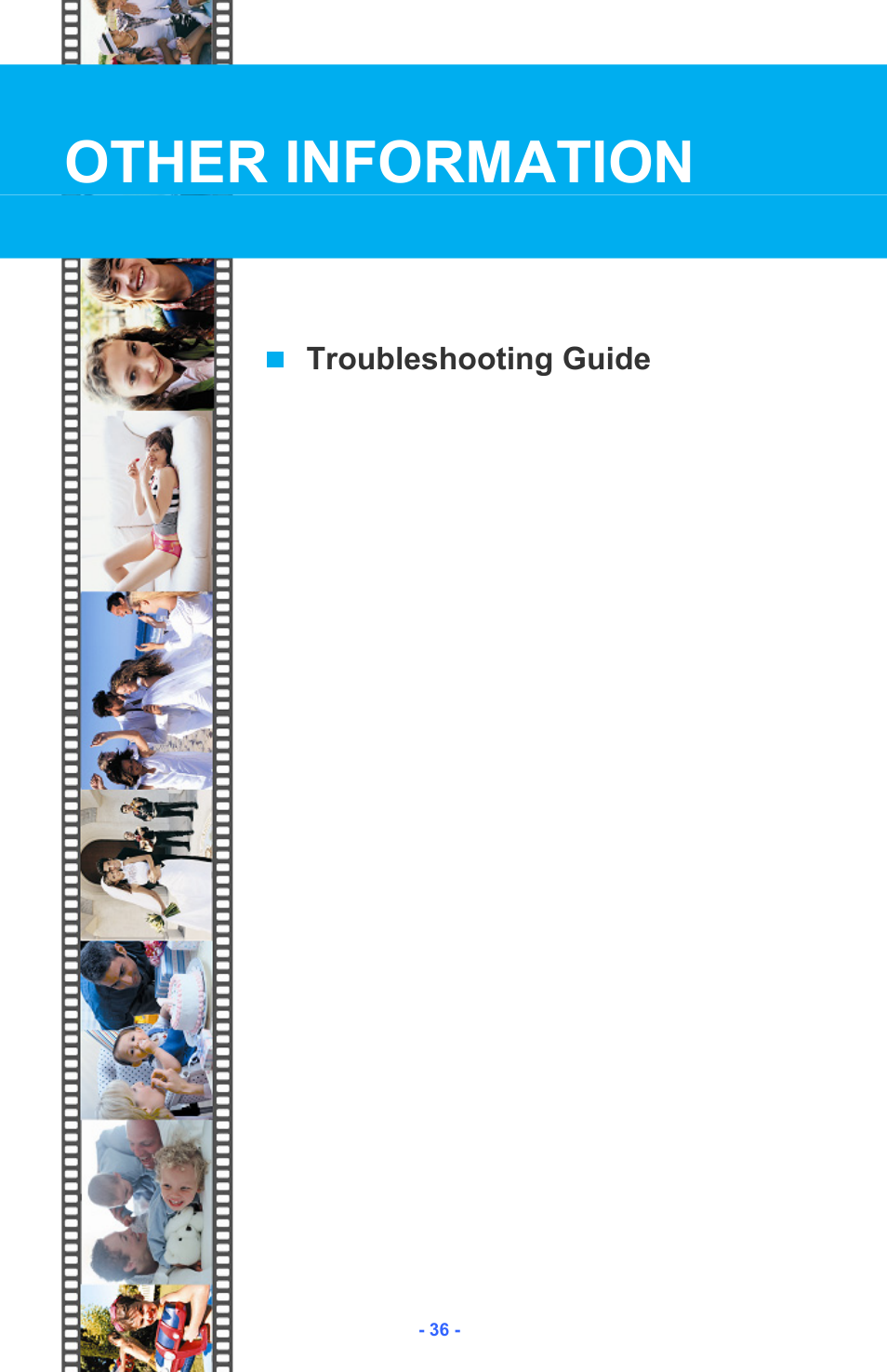 Other information | Iluv i182 User Manual | Page 37 / 41