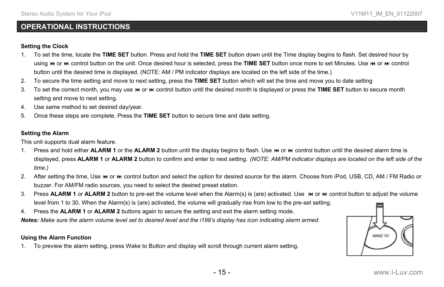 Iluv i199 User Manual | Page 16 / 36