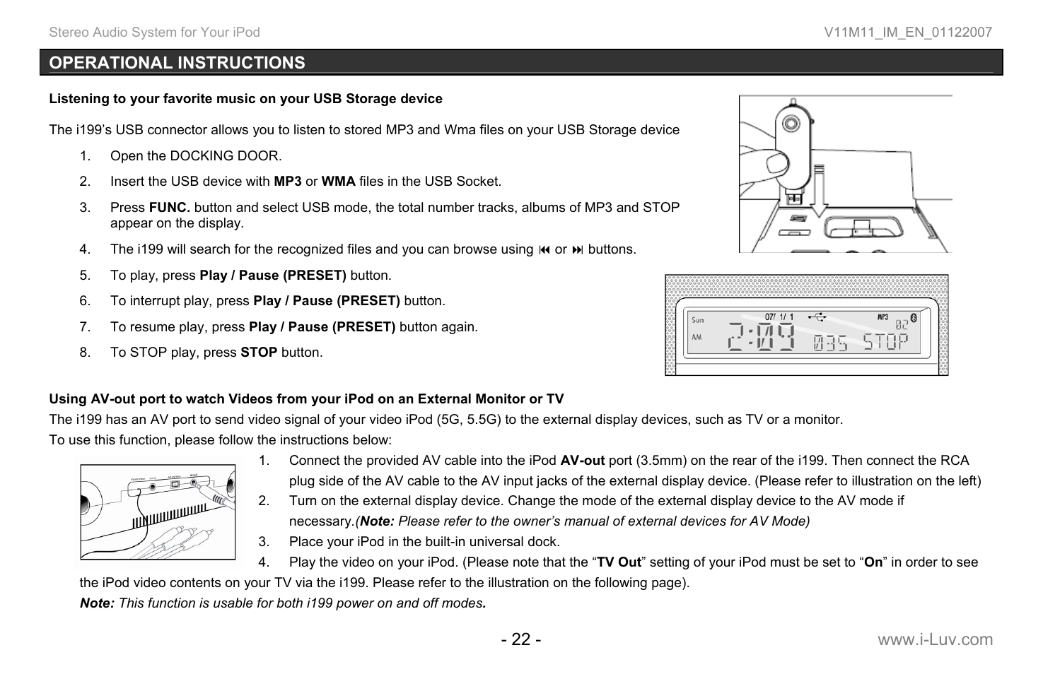 Iluv i199 User Manual | Page 23 / 36