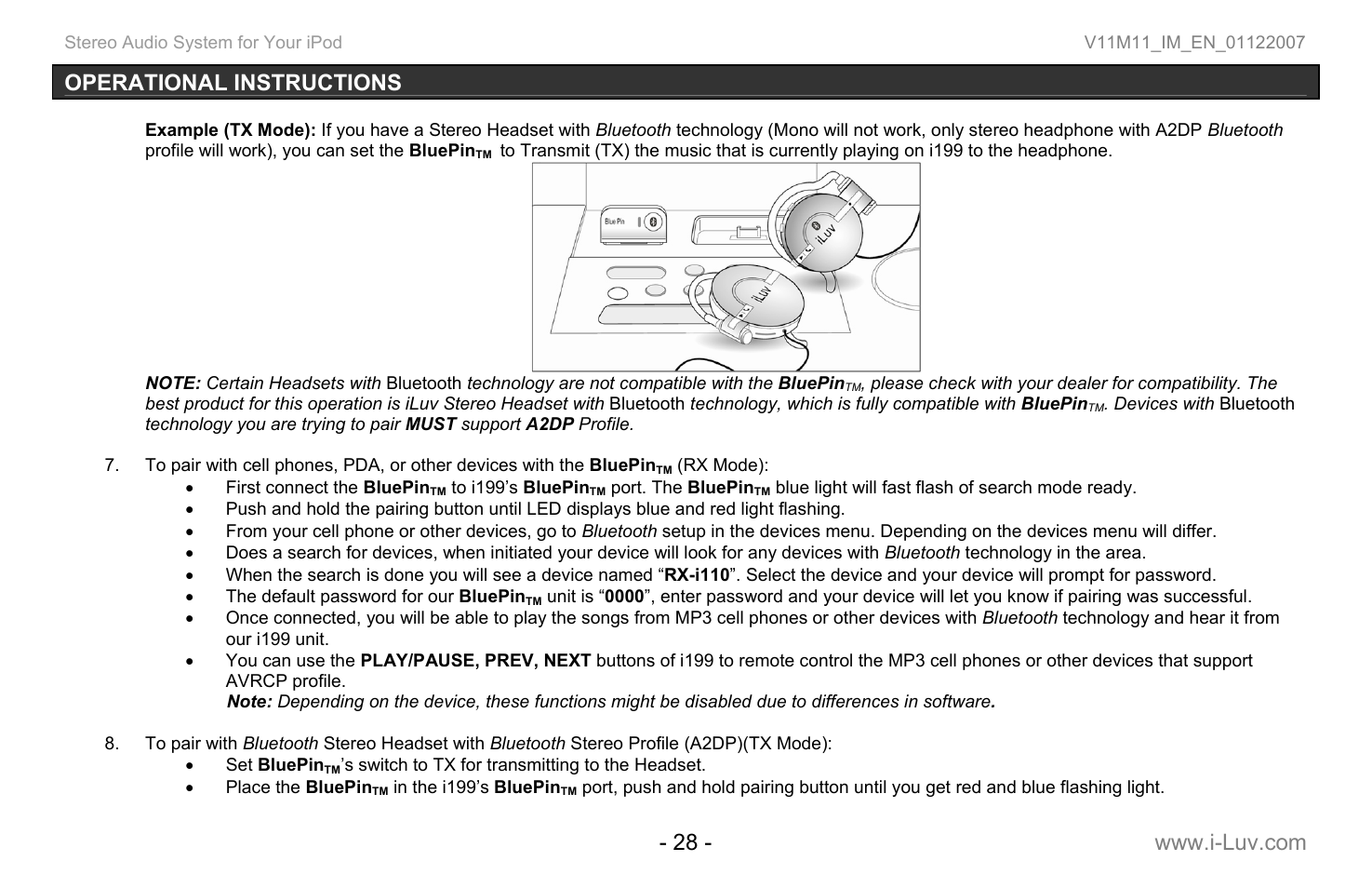 Iluv i199 User Manual | Page 29 / 36