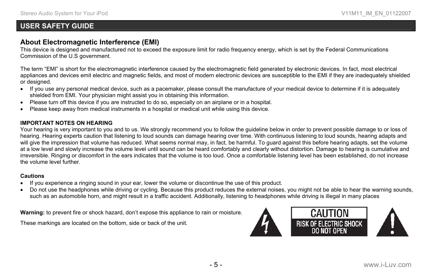 Iluv i199 User Manual | Page 6 / 36