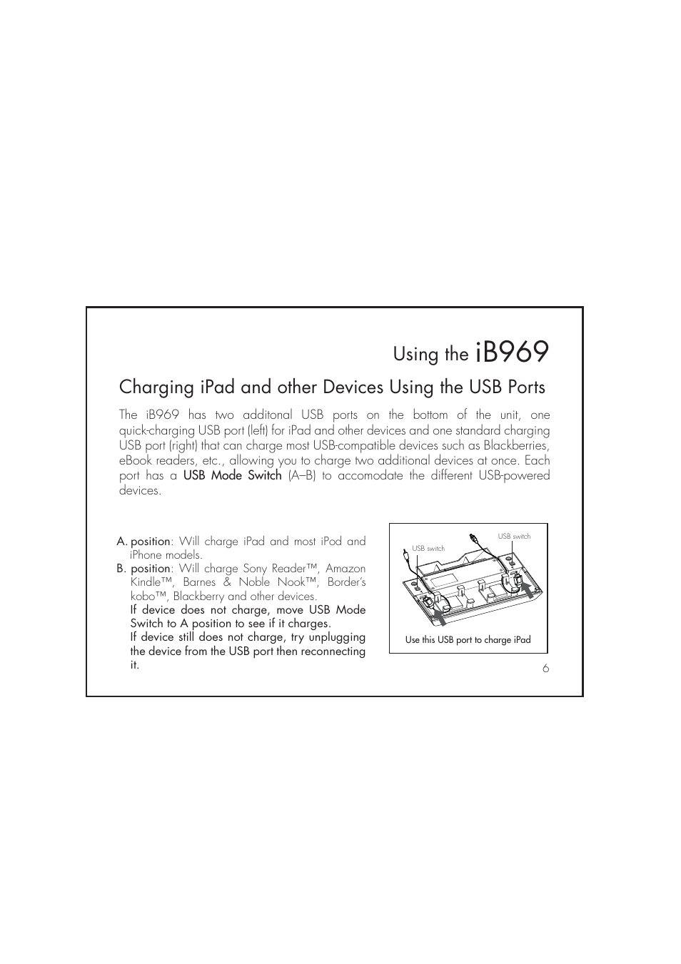 Ib969, Using the | iHome IB969 User Manual | Page 10 / 16
