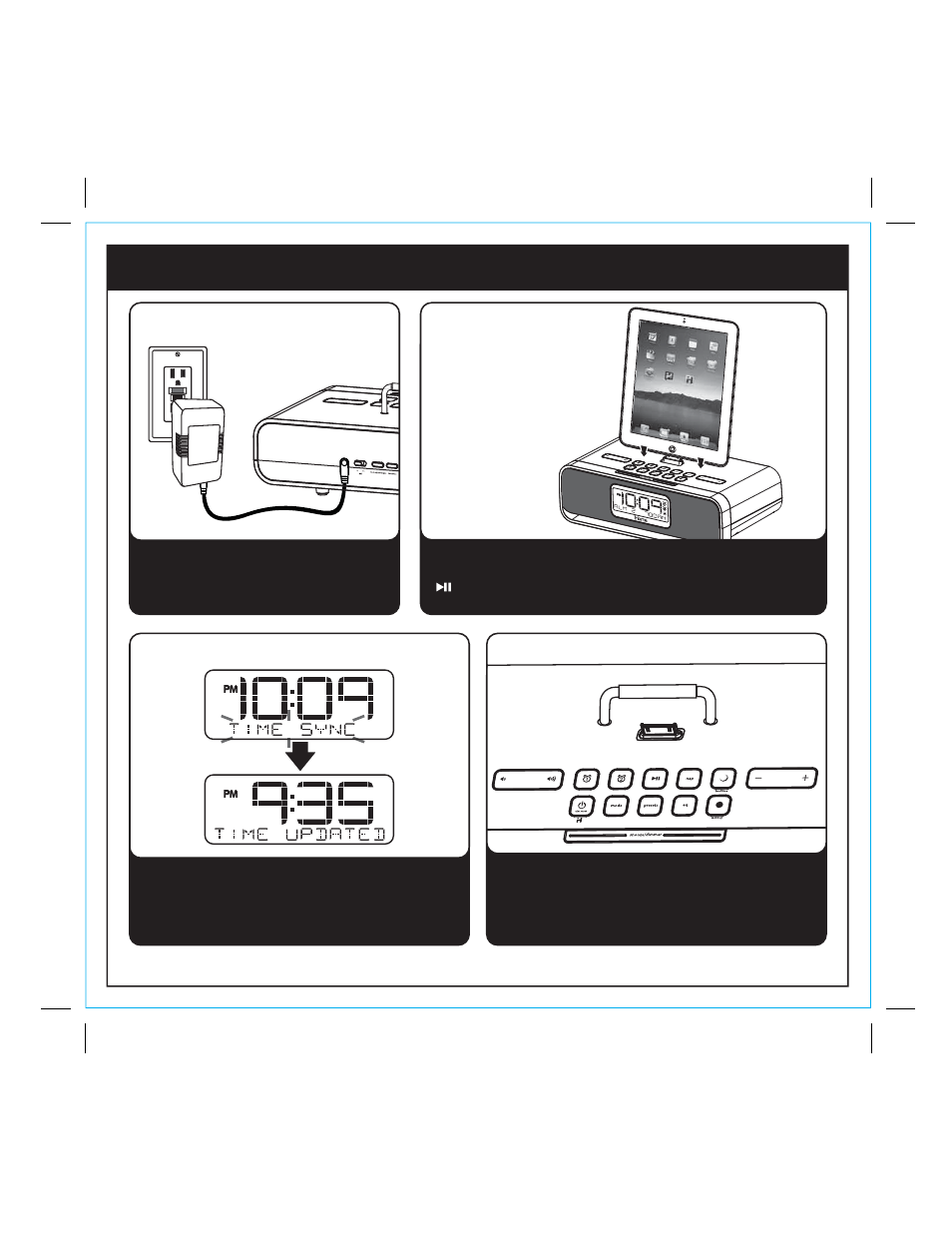 Quick start | iHome ID91 User Manual | Page 4 / 13