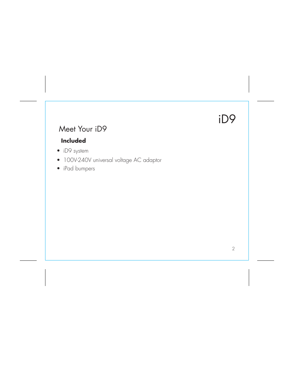 Meet your id9 | iHome ID9 User Manual | Page 6 / 16