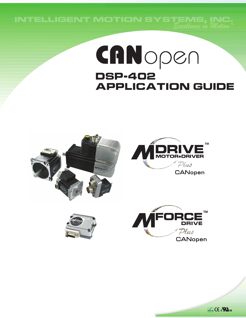 Intelligent Motion Systems MDrive DSP-402 User Manual | 64 pages