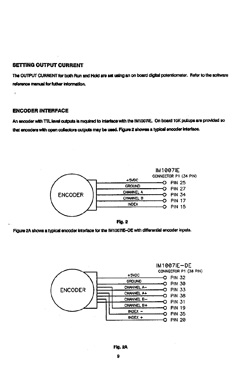 Setting output current | Intelligent Motion Systems IM1007 I/IE User Manual | Page 14 / 32