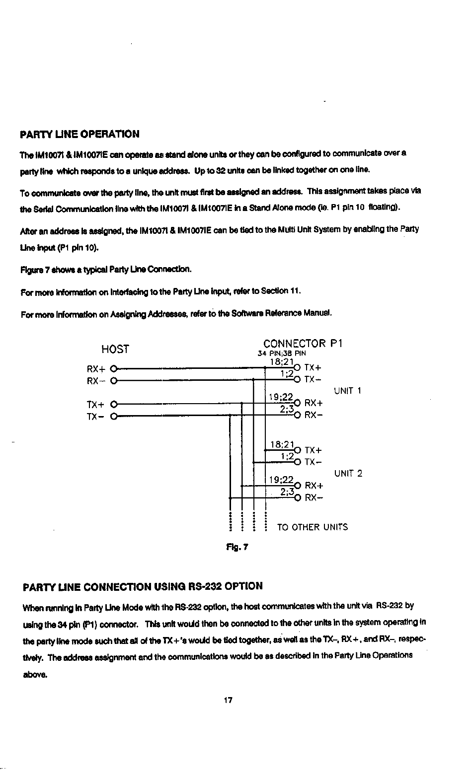 Party line operation | Intelligent Motion Systems IM1007 I/IE User Manual | Page 22 / 32