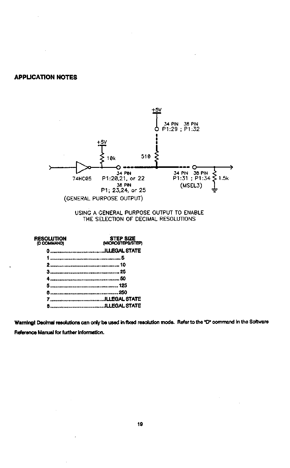 Application notes | Intelligent Motion Systems IM1007 I/IE User Manual | Page 24 / 32