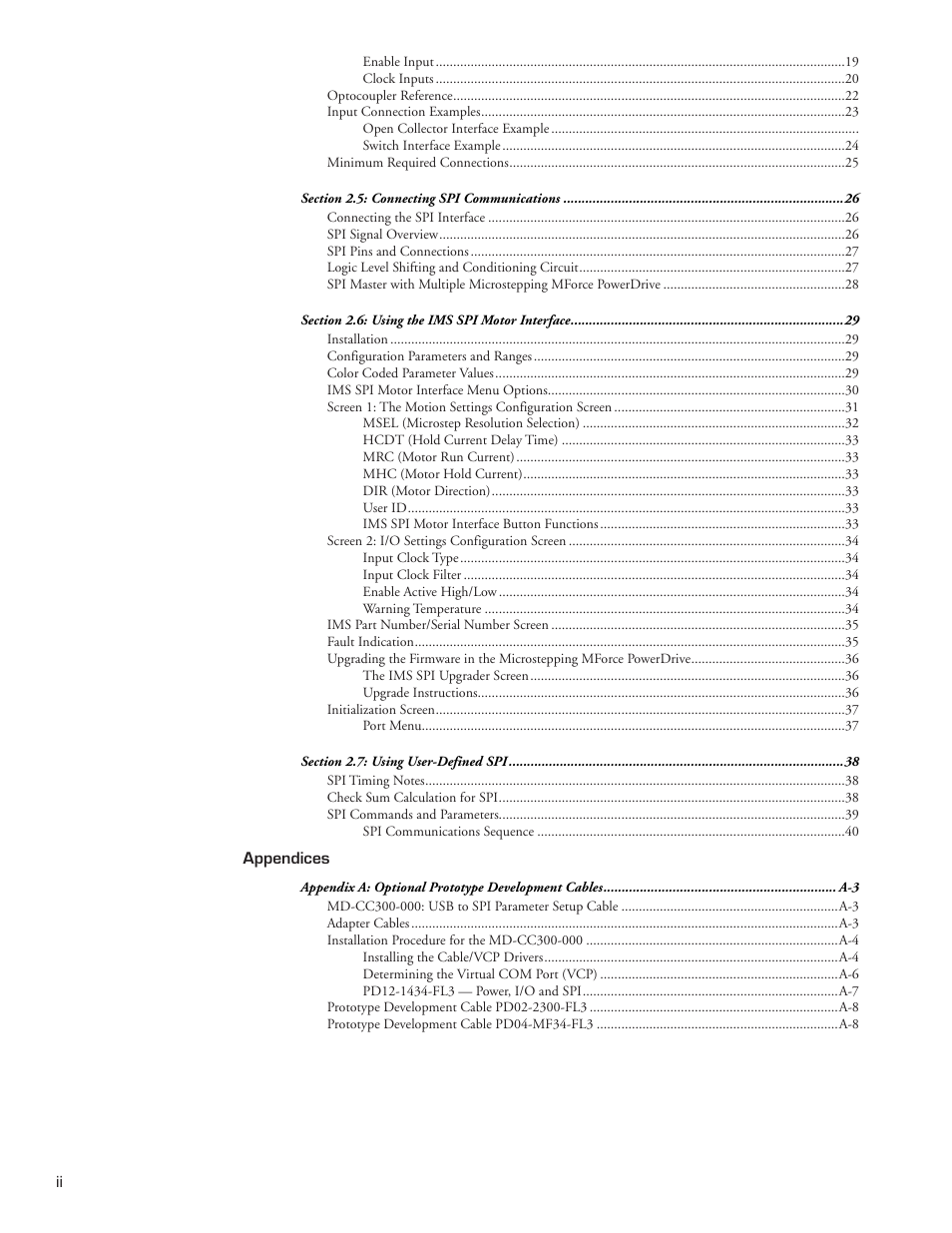 Intelligent Motion Systems MForce PowerDrive Plus MForce Series Microstepping PowerDrive User Manual | Page 4 / 68