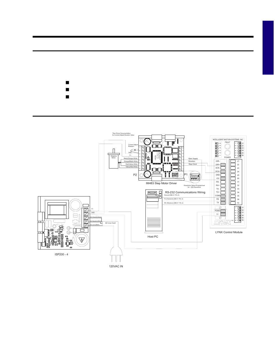 Modular l ynx system, Connect power to the lynx control module, Write a simple test program | Intelligent Motion Systems Modular LYNX System User Manual | Page 5 / 56