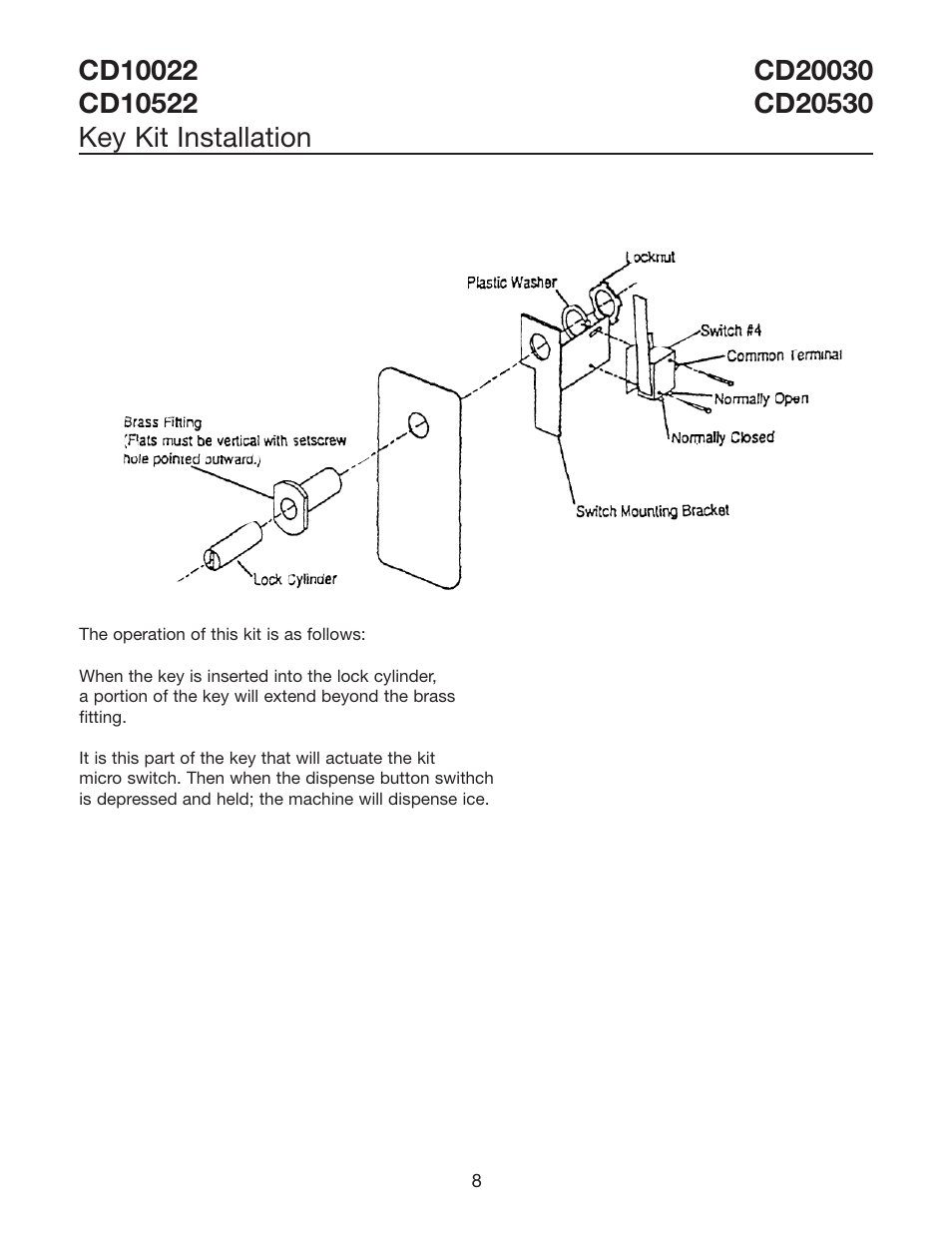 Ice-O-Matic CD20030 CD20530 User Manual | Page 10 / 22