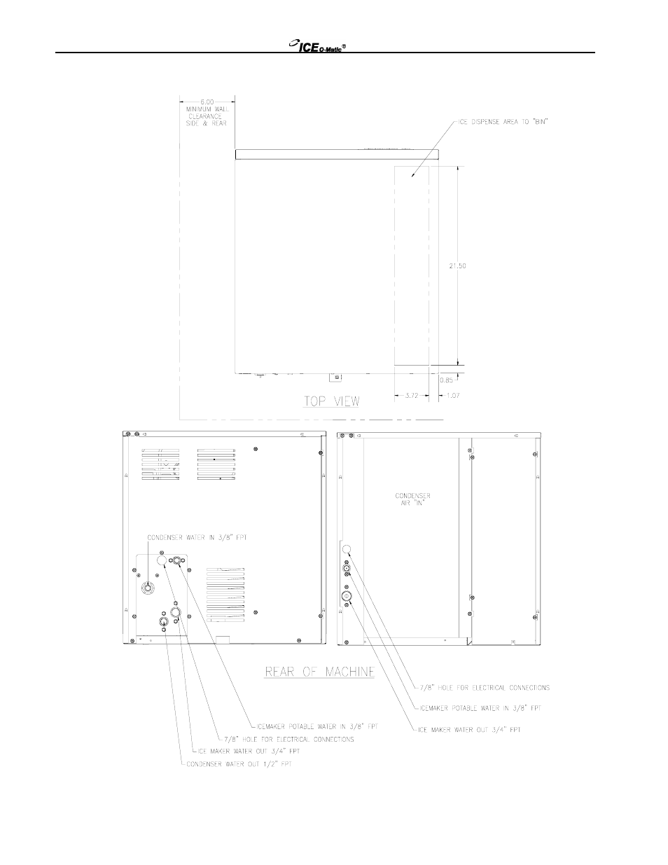 Ice-O-Matic ICE250 through ICE2100 SERIES User Manual | Page 16 / 26