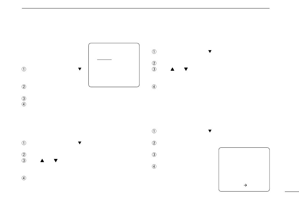 Offset time, Brightness, Contrast | Mmsi check | Icom DSC CONTROLLER DS-100 User Manual | Page 23 / 36