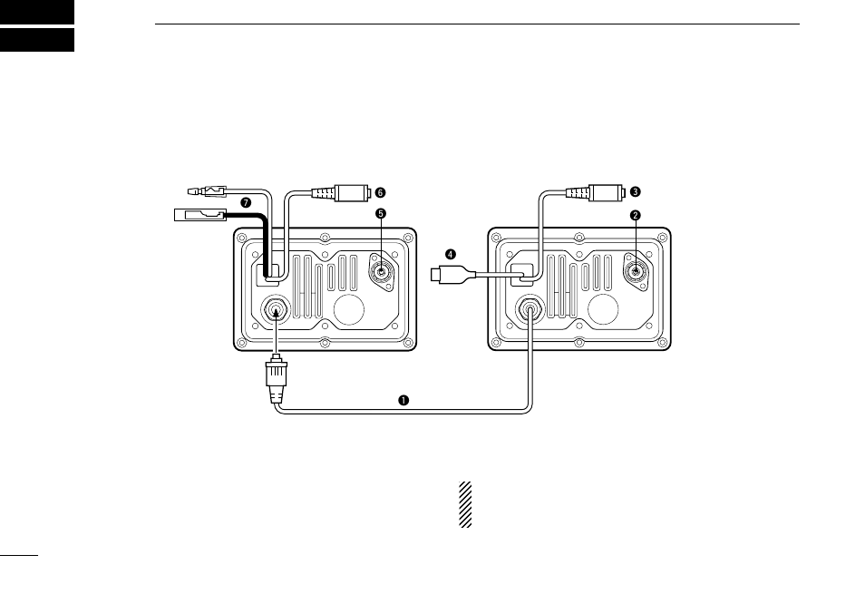 Connection and installations, Connection diagram | Icom DSC CONTROLLER DS-100 User Manual | Page 24 / 36
