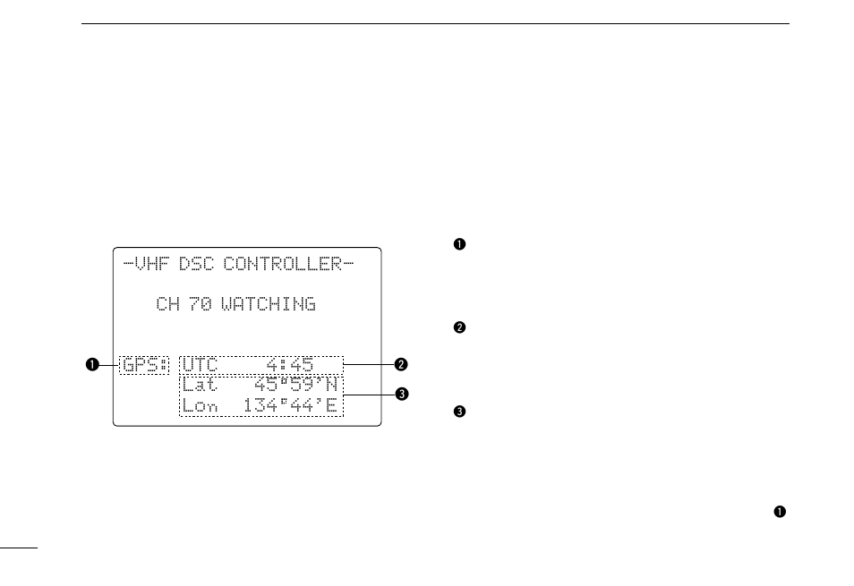 Function display | Icom DSC CONTROLLER DS-100 User Manual | Page 6 / 36