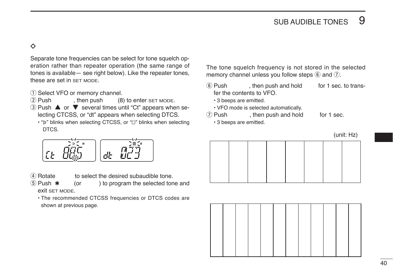 Icom IC-V85-T User Manual | Page 53 / 80