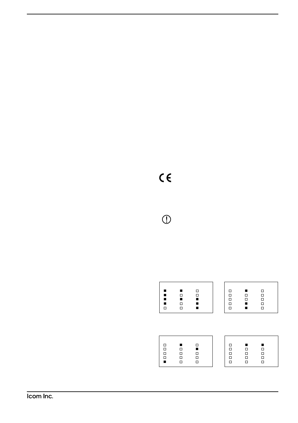 Count on us | Icom I706MKTMG User Manual | Page 74 / 75