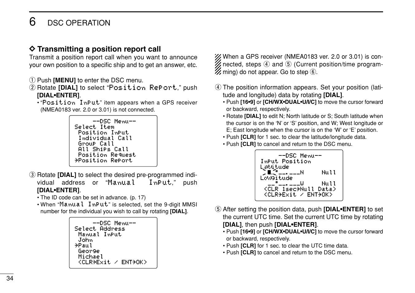 Icom IC-M504 User Manual | Page 40 / 80