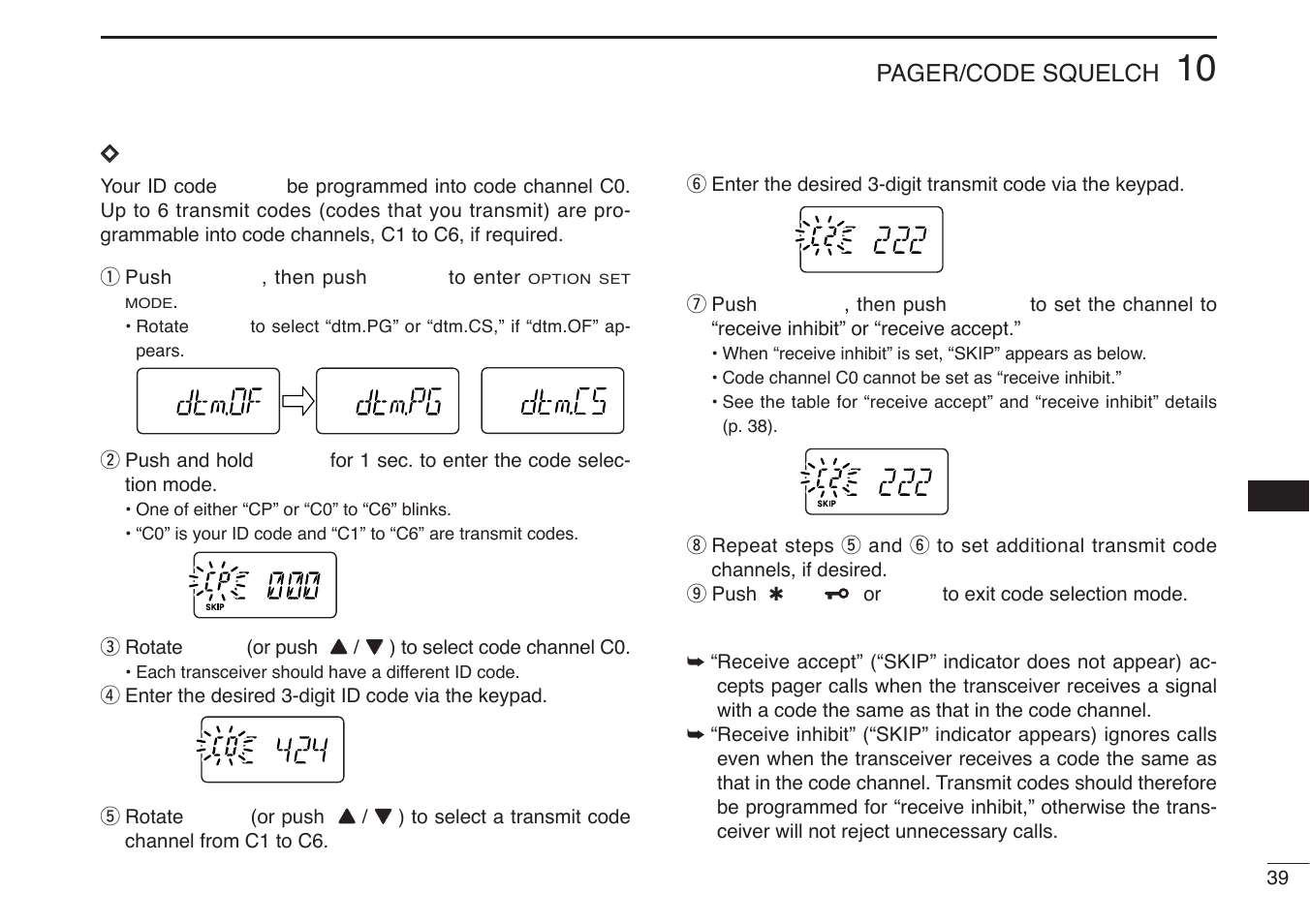 Icom IC-U82 User Manual | Page 51 / 96