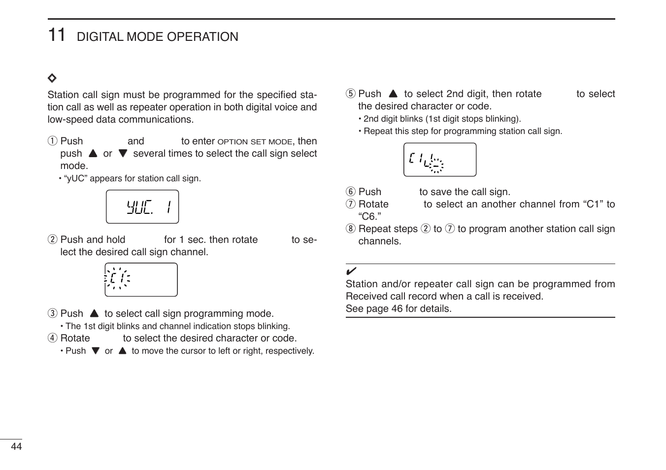 Icom IC-U82 User Manual | Page 56 / 96
