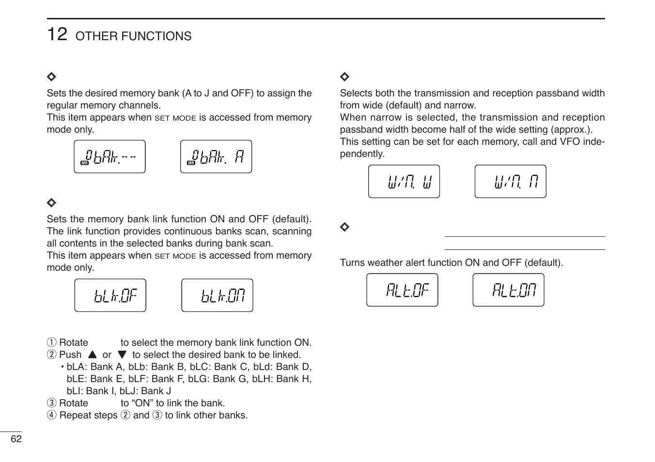 Icom IC-U82 User Manual | Page 74 / 96