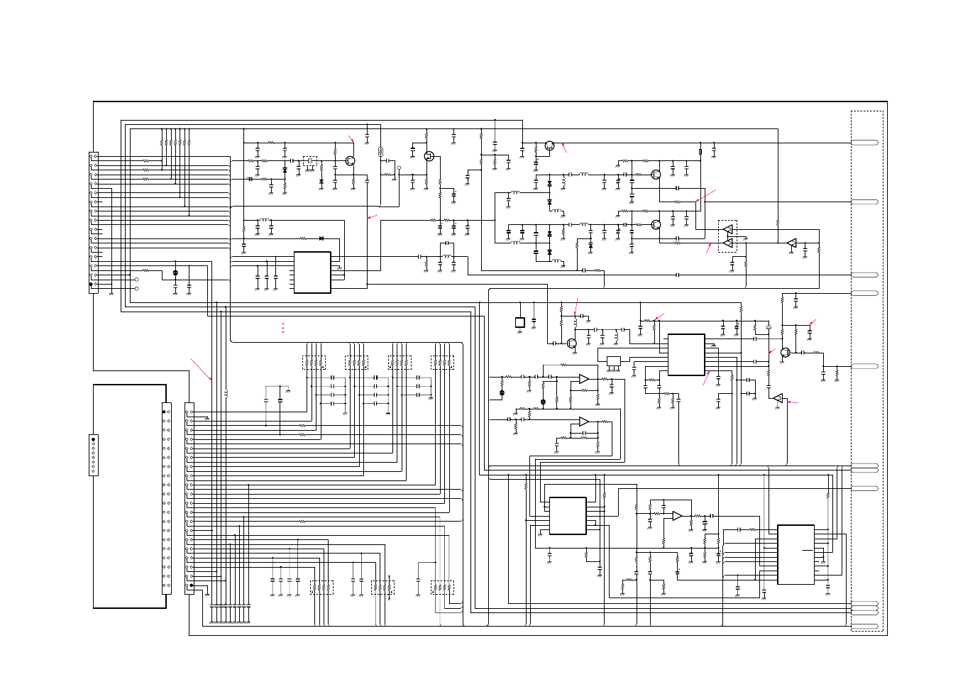 Main unit, 2 main unit, Main unit (1) | Front unit, Main unit (2) | Icom IC F121S User Manual | Page 34 / 74