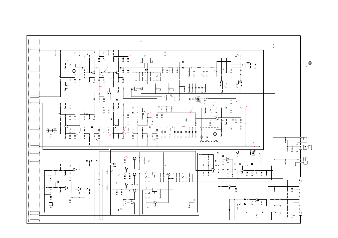 Main unit (1), Main unit (2) | Icom IC F121S User Manual | Page 35 / 74