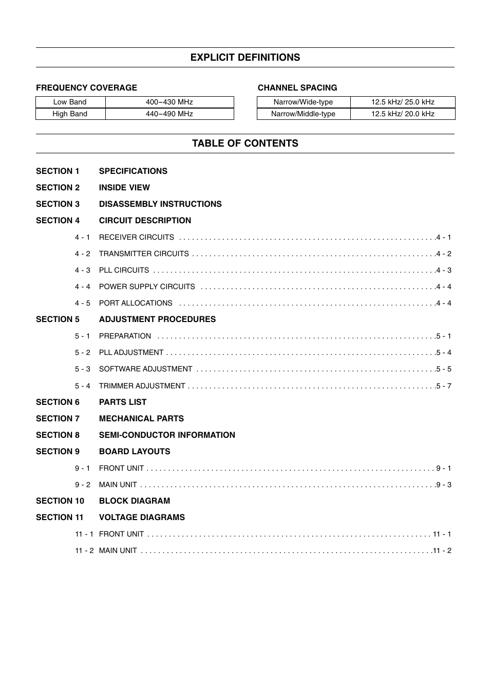 Icom IC F121S User Manual | Page 40 / 74