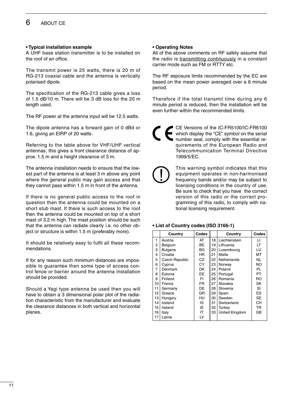 Icom UHF FM Repeater IC-FR6100 User Manual | Page 14 / 16