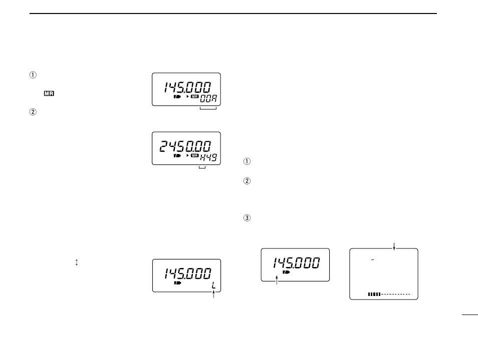 Lock function, Attenuator function, Frequency and channel setting | Icom COMMUNICATIONS RECEIVER IC-R3 User Manual | Page 13 / 64