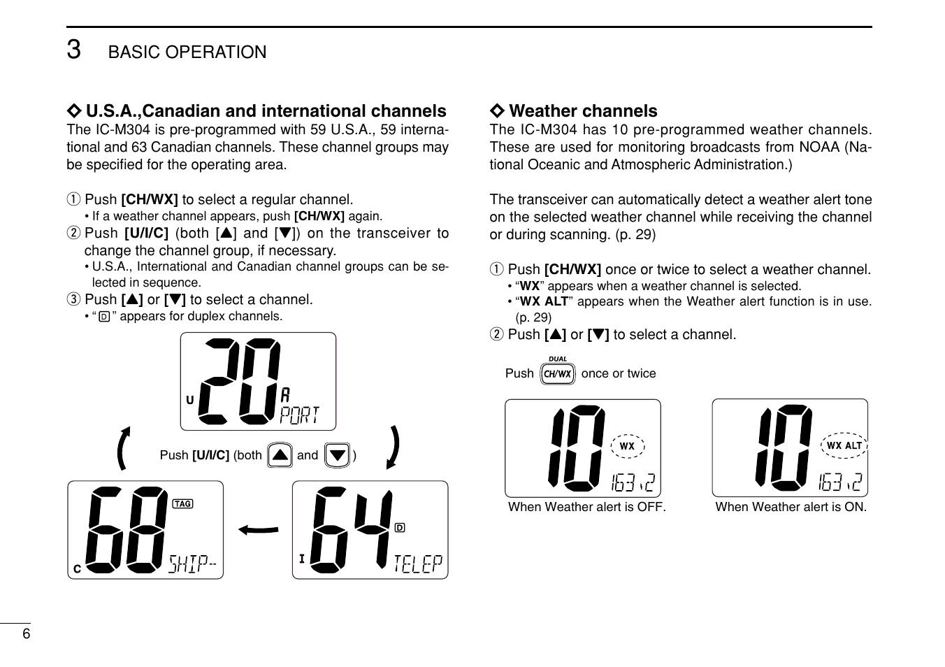 Icom iM304 User Manual | Page 12 / 48