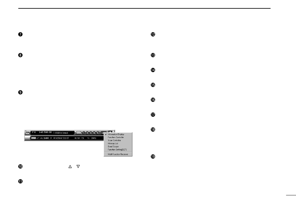 Icom COMMUNICATION RECEIVER IC PCR100 User Manual | Page 17 / 44