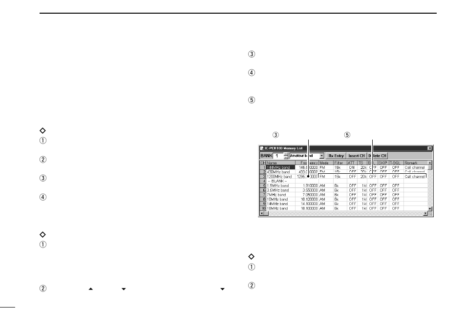 Icom COMMUNICATION RECEIVER IC PCR100 User Manual | Page 28 / 44