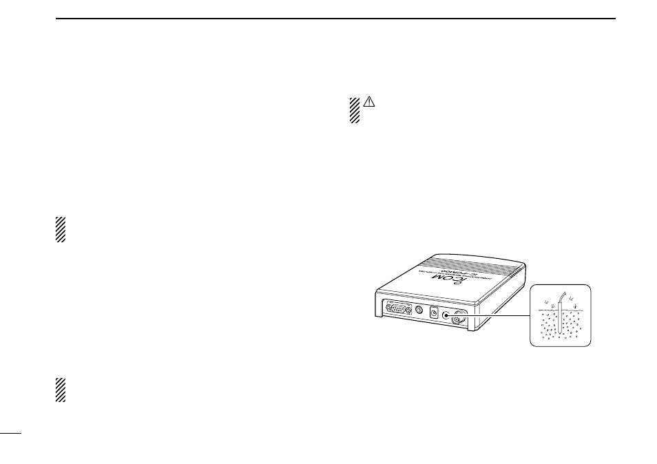 Antenna installation, Grounding | Icom COMMUNICATION RECEIVER IC PCR100 User Manual | Page 6 / 44