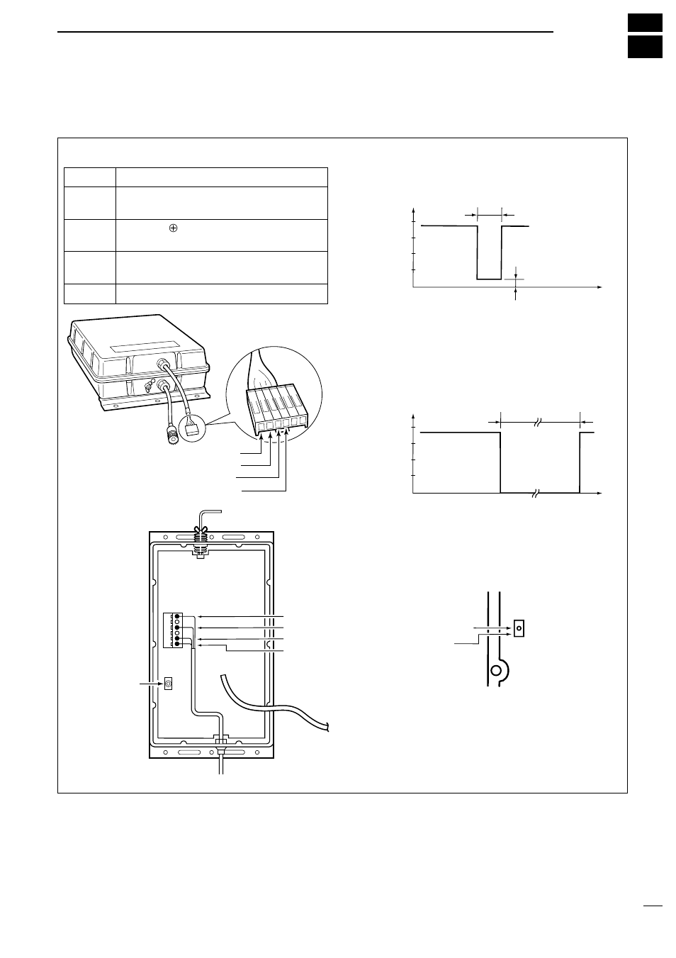 Control cable signals, Terminal information, Start voltage [star | Key voltage [key | Icom AT-140 User Manual | Page 9 / 12