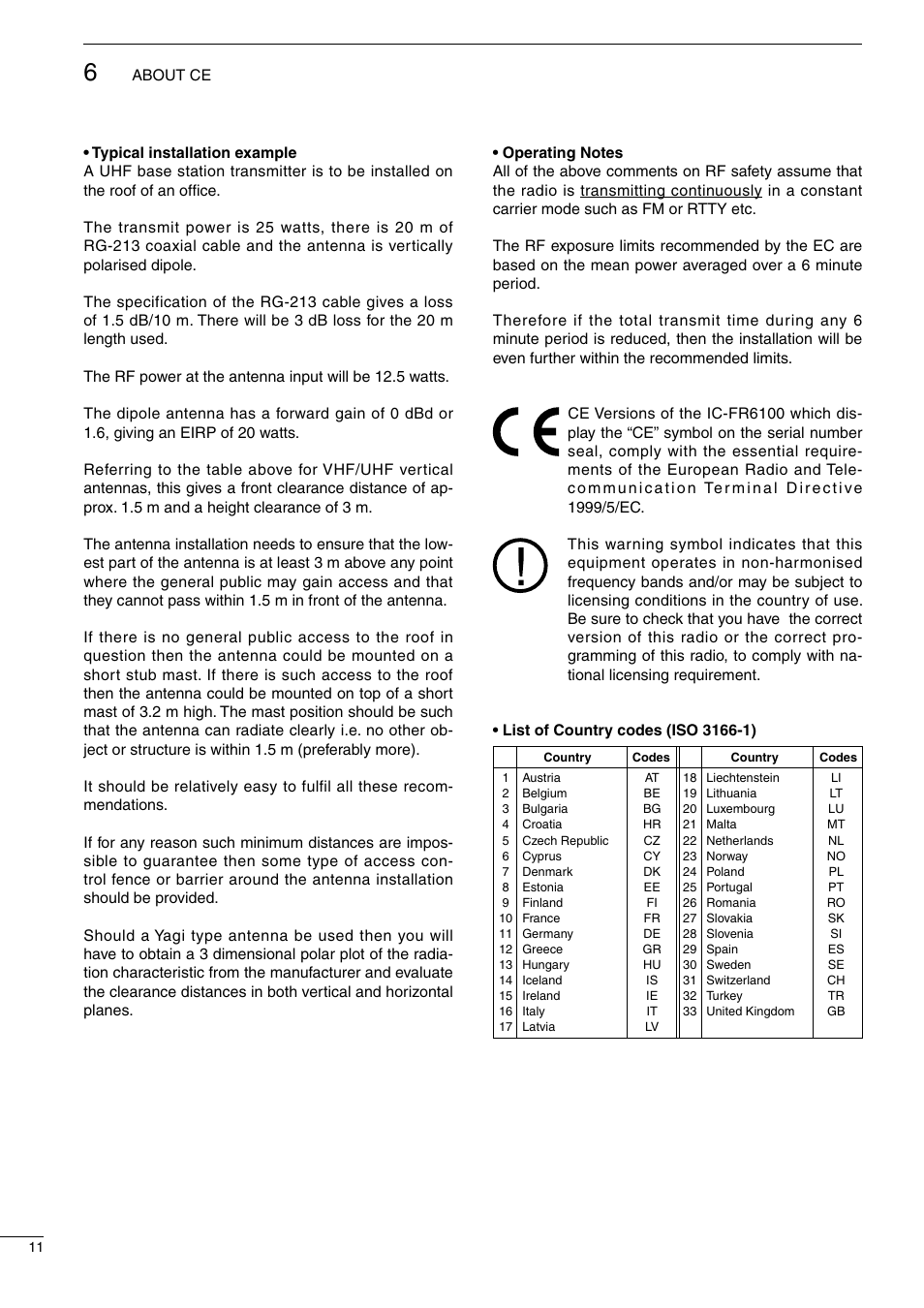 Icom UHF FM Repeater iFR6100 User Manual | Page 14 / 16