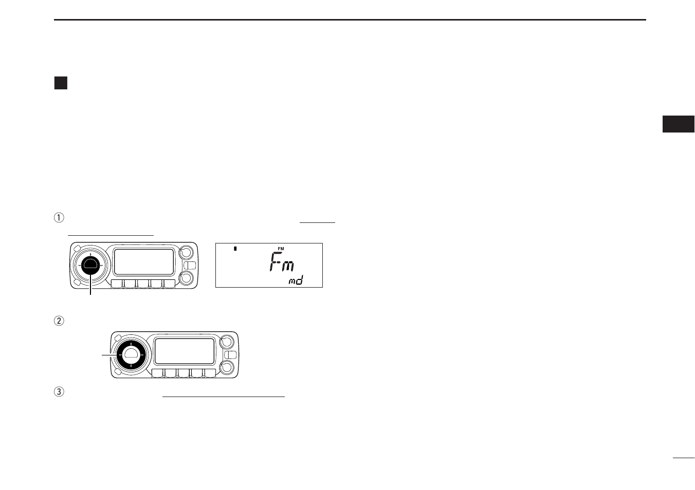 Receive mode selection | Icom IC-R1500 User Manual | Page 15 / 56
