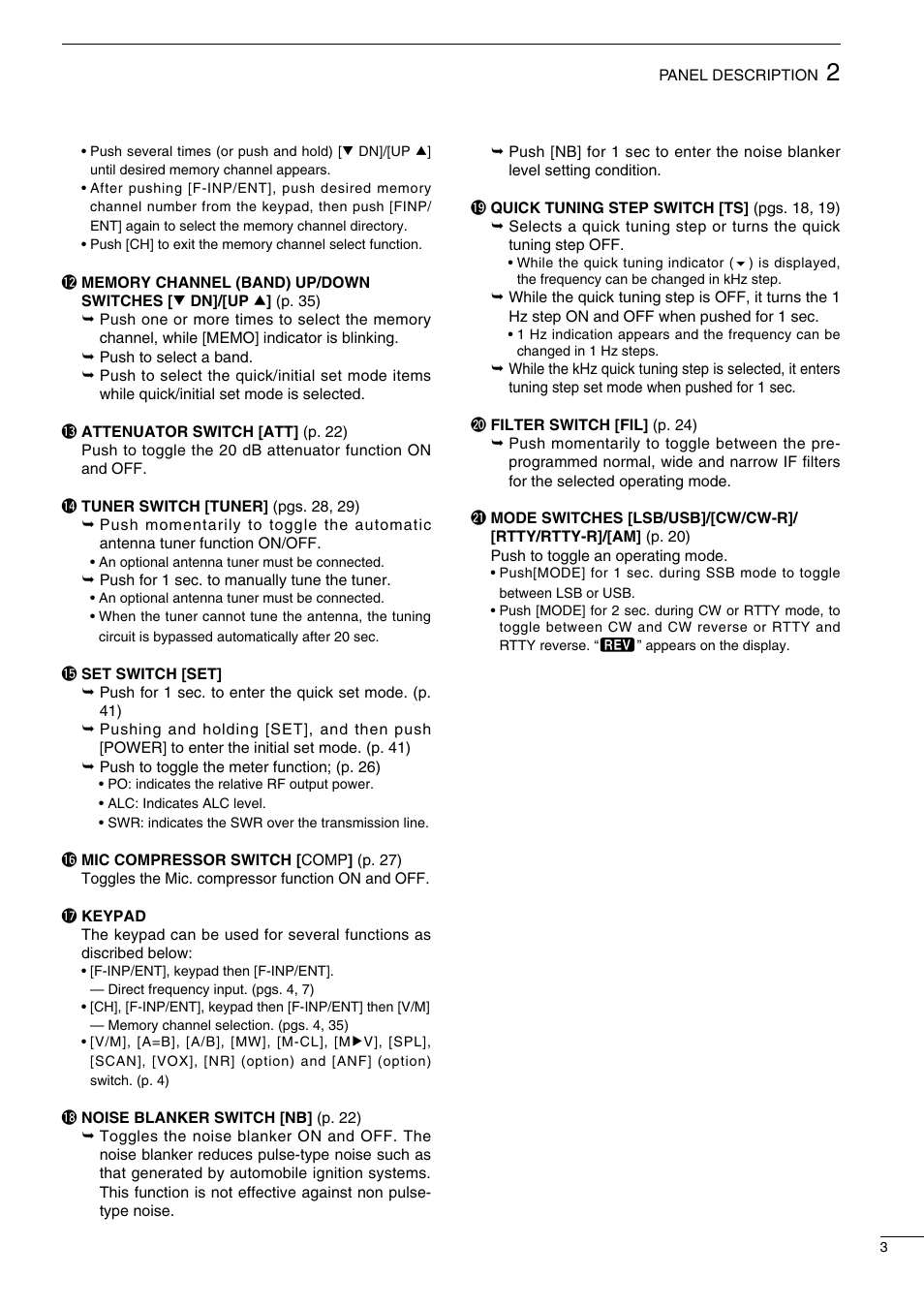 Icom IC-718 User Manual | Page 5 / 64