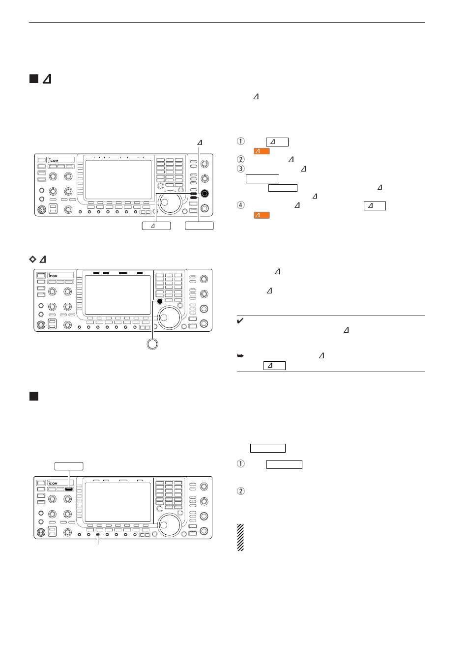 Tx function, Monitor function | Icom IC-7700 User Manual | Page 112 / 214