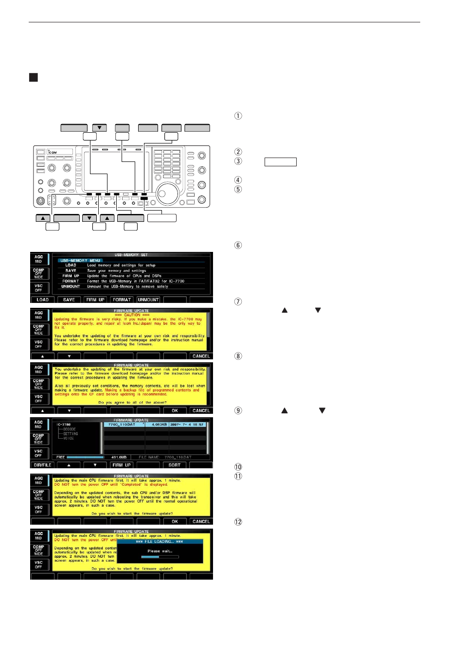 Icom IC-7700 User Manual | Page 205 / 214