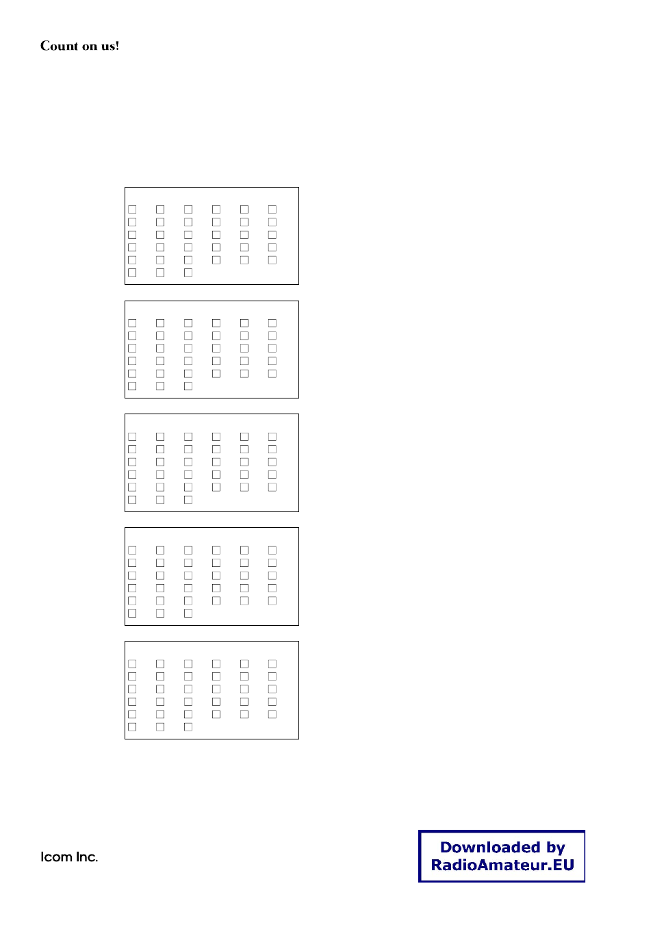 Icom IC-7700 User Manual | Page 214 / 214