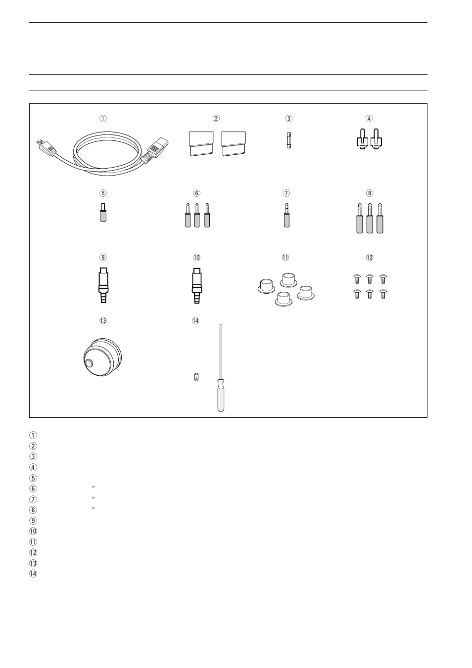 Supplied accessories | Icom IC-7700 User Manual | Page 4 / 214