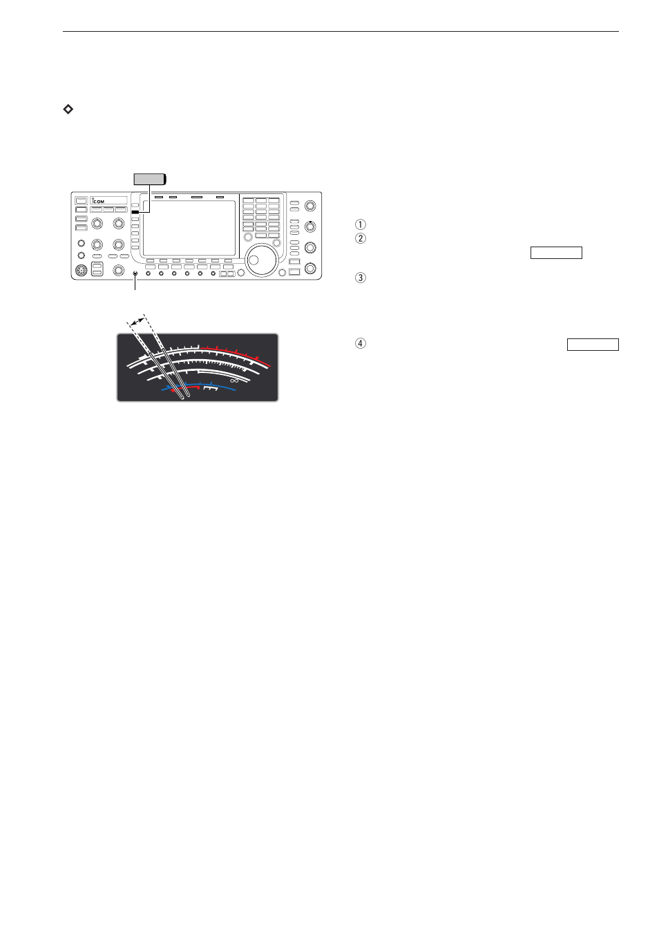 Ddrive gain adjustment, Basic operations | Icom IC-7700 User Manual | Page 51 / 214