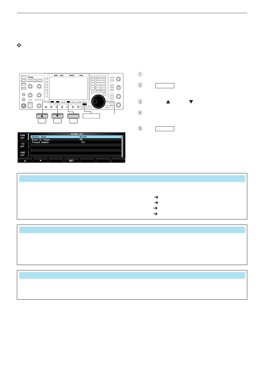 Icom IC-7700 User Manual | Page 62 / 214