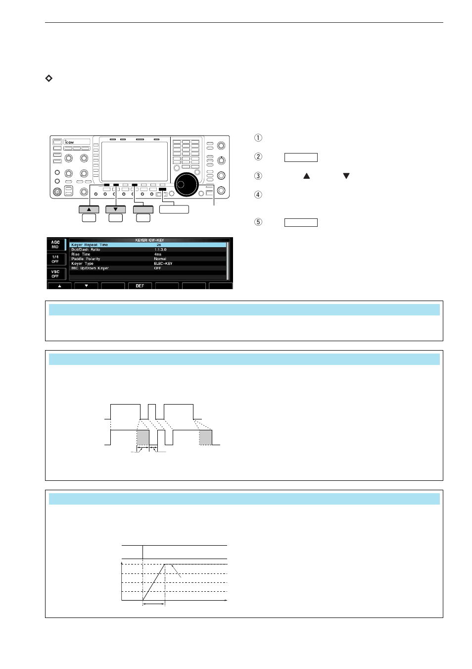 Dkeyer set mode | Icom IC-7700 User Manual | Page 63 / 214