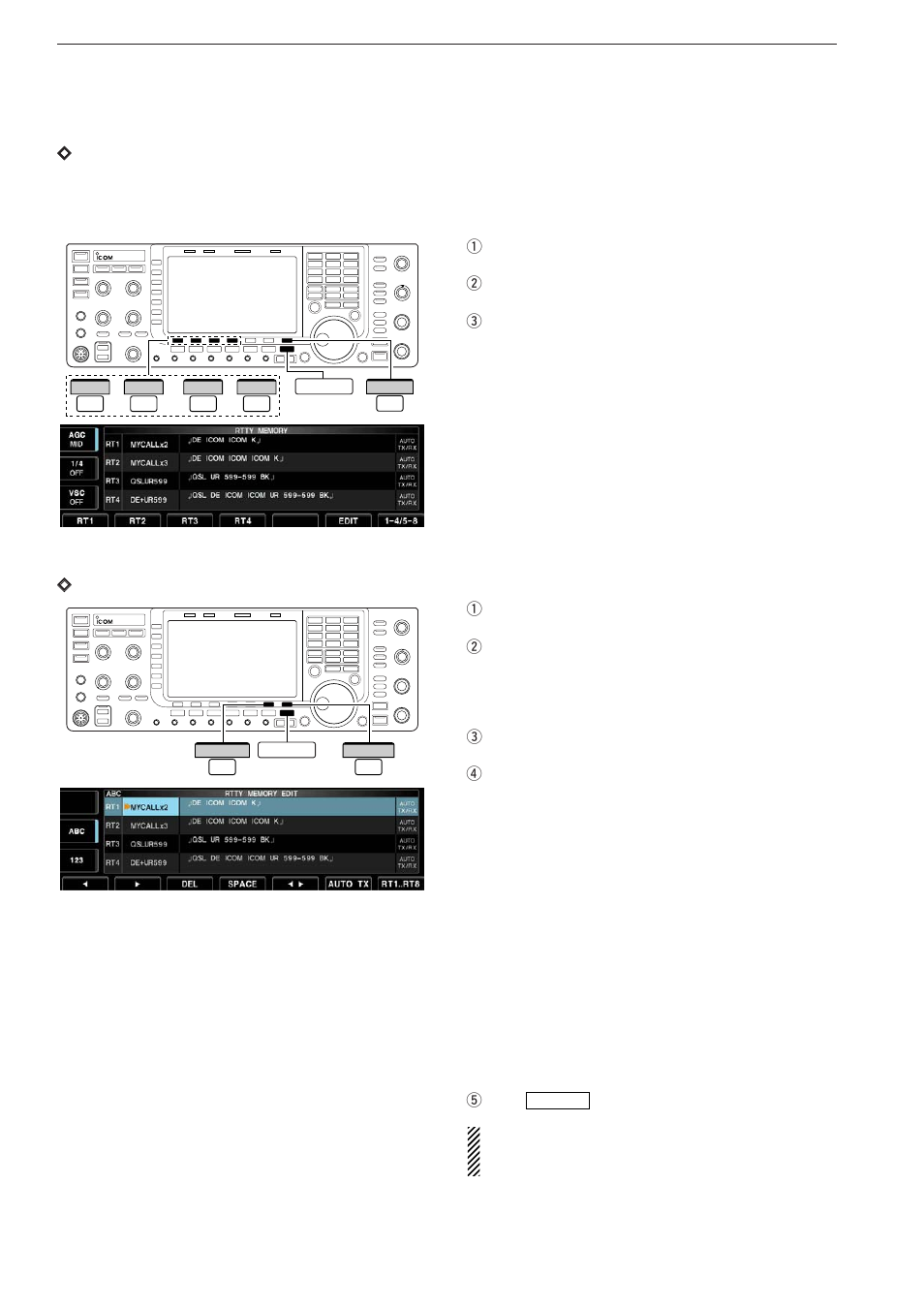 Dautomatic transmission/reception setting | Icom IC-7700 User Manual | Page 68 / 214